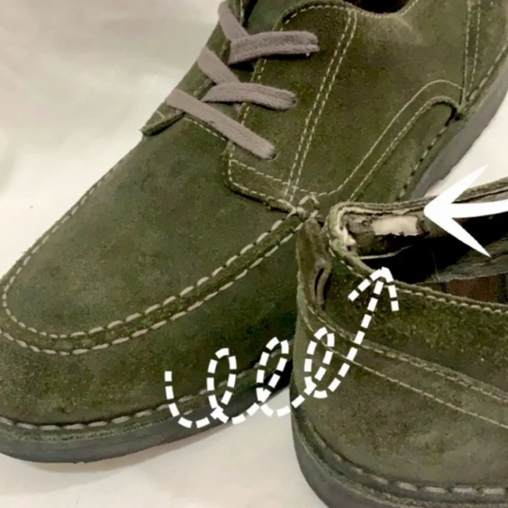 🔥1/2 OFF SUMMER SALE🔥 L.L. Bean Stitched Suede Moc Toe 3 Eyelet Oxford